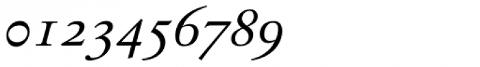 Tyma Garamont Italic Font OTHER CHARS
