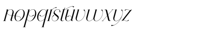 Type Ultimate Italic Font LOWERCASE