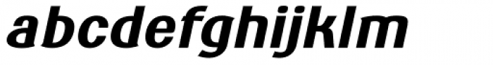 TypeOgraf Pro Bold Italic Font LOWERCASE