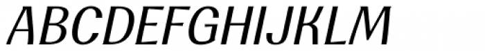 TypeOgraf Pro Condensed Italic Font UPPERCASE