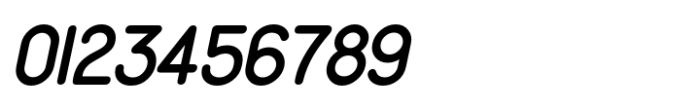 Typed Message JNL Oblique Font OTHER CHARS