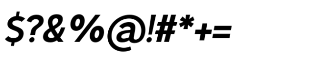 Typegrace Bold Italic Font OTHER CHARS