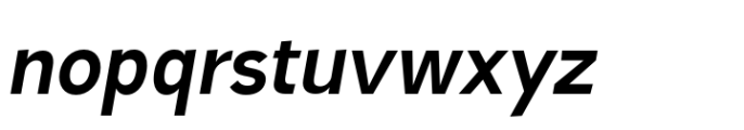 Typegrace Bold Italic Font LOWERCASE