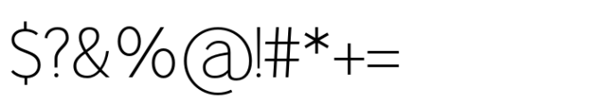 Typegrace Light Font OTHER CHARS