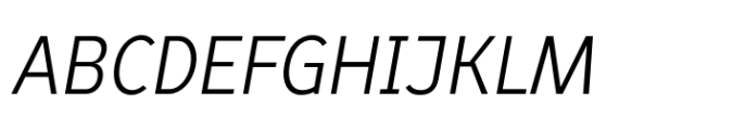 Typegrace Regular Italic Font UPPERCASE