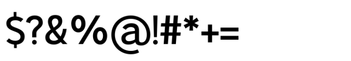 Typegrace Semi Bold Font OTHER CHARS