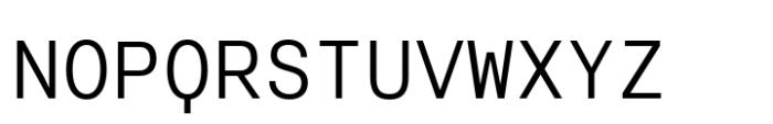 Typewalk Mono1915-Light Font UPPERCASE