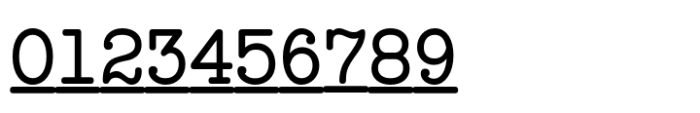 Typewriter Spool CLN Semi Bold Italic Font OTHER CHARS