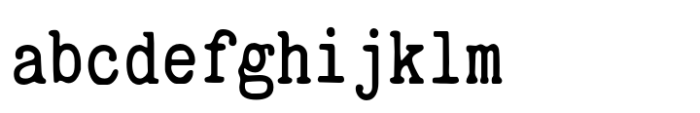 Typewriter Spool SFT Condensed Semi Bold FONT