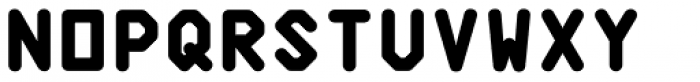 Typex Font LOWERCASE