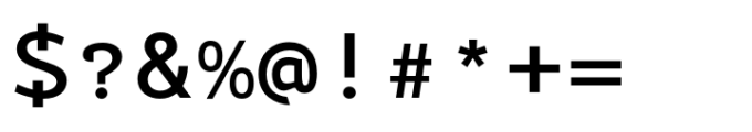 Typist Code Mono Semibold Font OTHER CHARS
