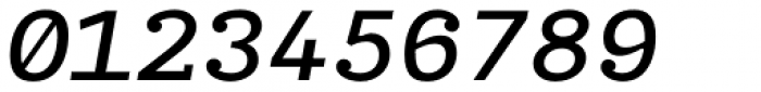 Typist Slab Semibold Italic Font OTHER CHARS