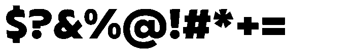 Typocaster Black Font OTHER CHARS