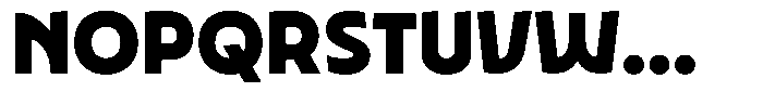 Typocaster Black Font UPPERCASE