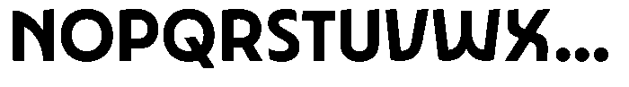 Typocaster Bold Font UPPERCASE