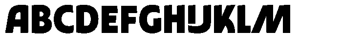 Typocaster Condensed Black Font UPPERCASE