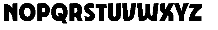 Typocaster Condensed Black Font UPPERCASE