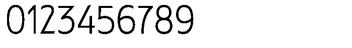 Typocaster Condensed Thin Font OTHER CHARS