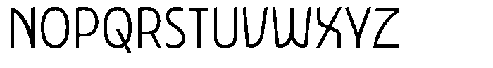Typocaster Condensed Thin Font UPPERCASE