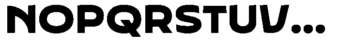 Typocaster Expanded Black Font UPPERCASE