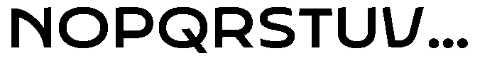Typocaster Expanded Medium Font UPPERCASE