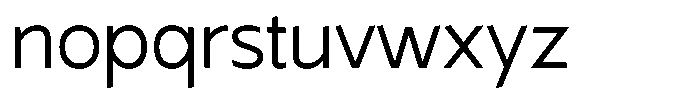 Typocaster Light Font LOWERCASE