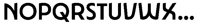 Typocaster Medium Font UPPERCASE