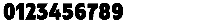 Typocaster Narrow Black Font OTHER CHARS