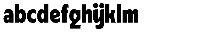 Typocaster Narrow Black FONT