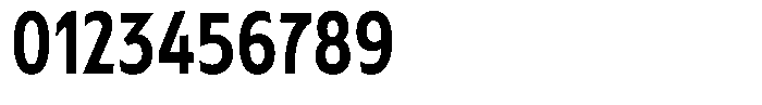 Typocaster Narrow Regular Font OTHER CHARS