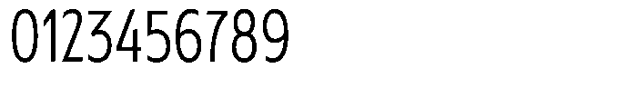 Typocaster Narrow Thin Font OTHER CHARS