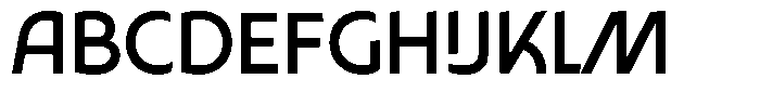 Typocaster Regular Font UPPERCASE