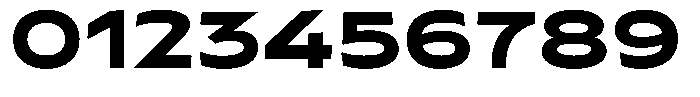 Typocaster Wide Extra Bold Font OTHER CHARS