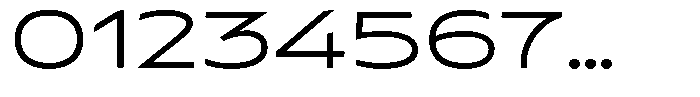 Typocaster Wide Light Font OTHER CHARS