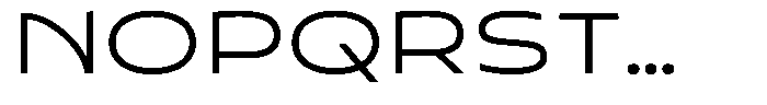 Typocaster Wide Light Font UPPERCASE