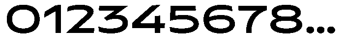 Typocaster Wide Medium Font OTHER CHARS