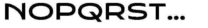 Typocaster Wide Medium Font UPPERCASE