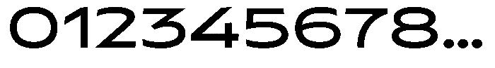 Typocaster Wide Regular Font OTHER CHARS