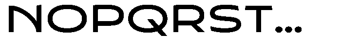 Typocaster Wide Regular Font UPPERCASE