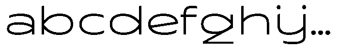 Typocaster Wide Thin FONT