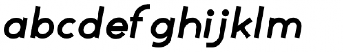 Typograph Pro SemiBold Italic Font LOWERCASE
