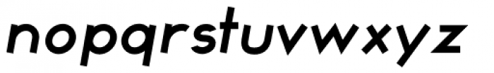 Typograph Pro SemiBold Italic Font LOWERCASE