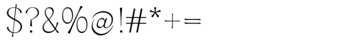 Typogravure Extra Light Font OTHER CHARS