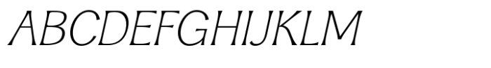 Typogravure Light Italic Font UPPERCASE