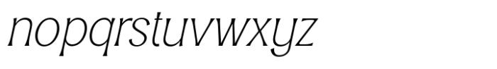 Typogravure Light Italic Font LOWERCASE