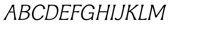 Typogravure Regular Italic Font UPPERCASE