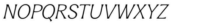 Typogravure Thin Italic Font UPPERCASE