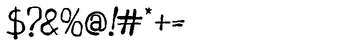 Typojunky Font OTHER CHARS
