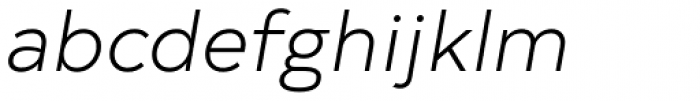 Typold Light Italic Font LOWERCASE