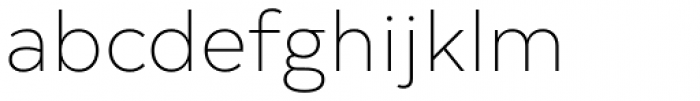 Typold Thin Font LOWERCASE